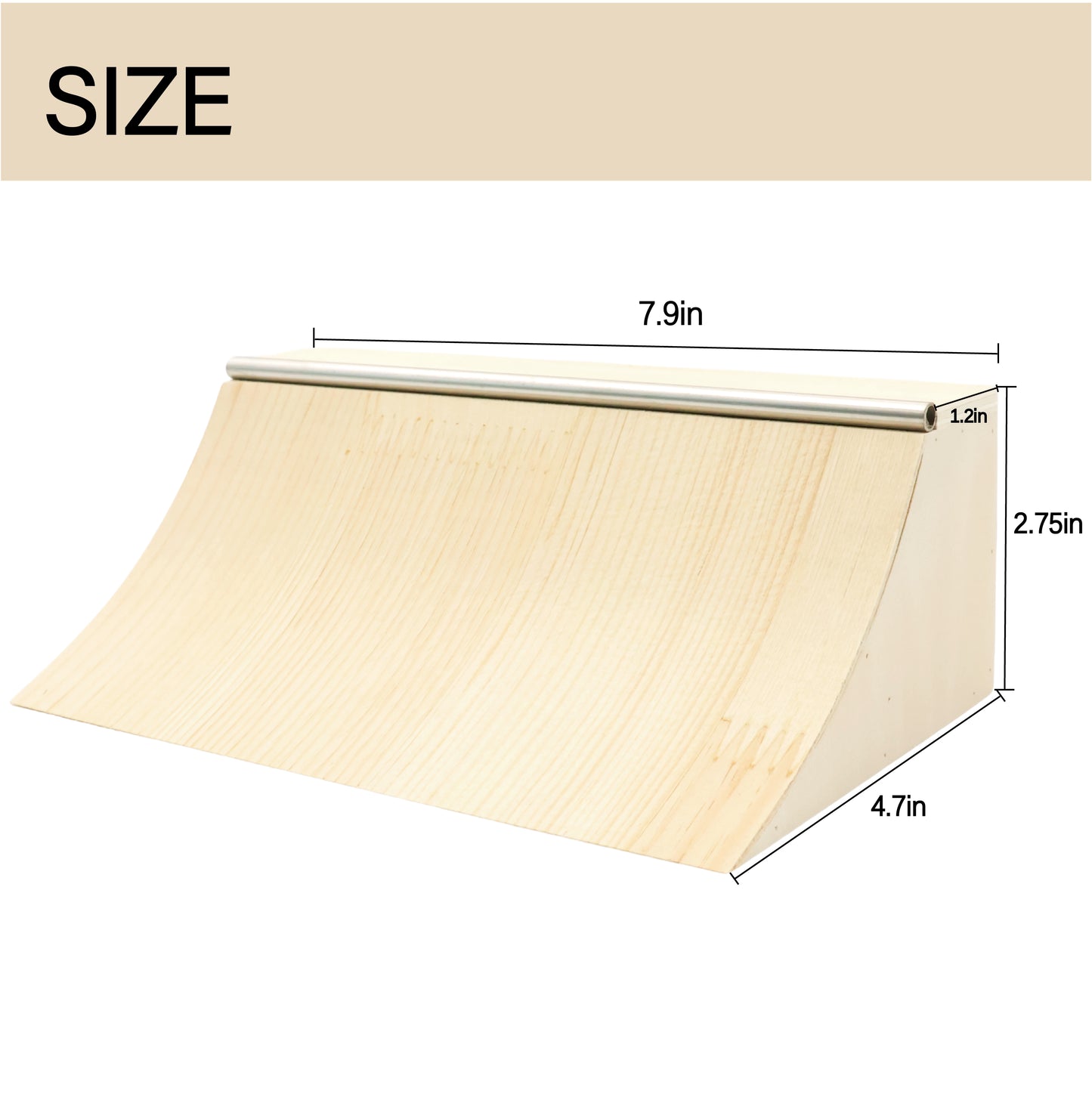 Fingerboard Ramps Quarter Pipe Obstacles