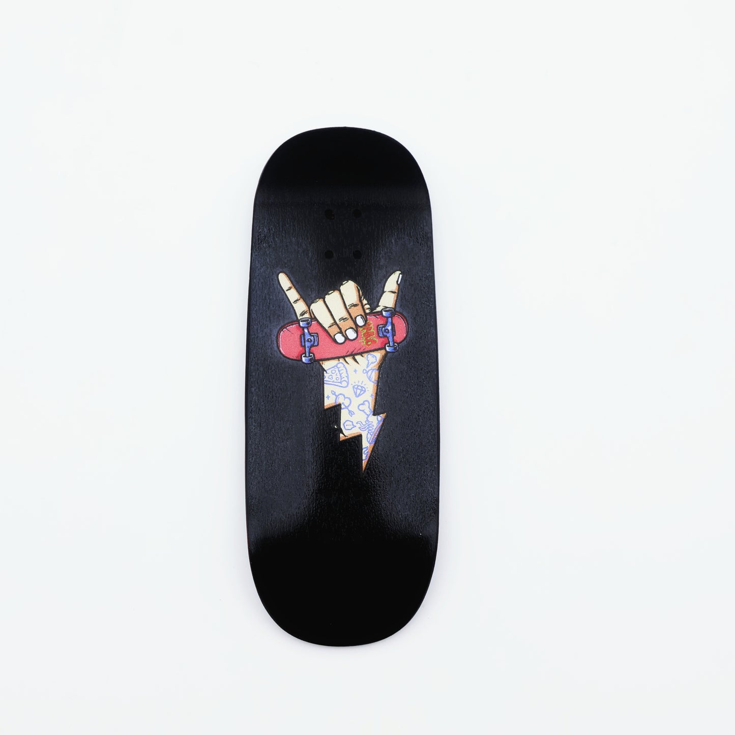 34.5mm Fingerboard Deck Low Kick with Graphic