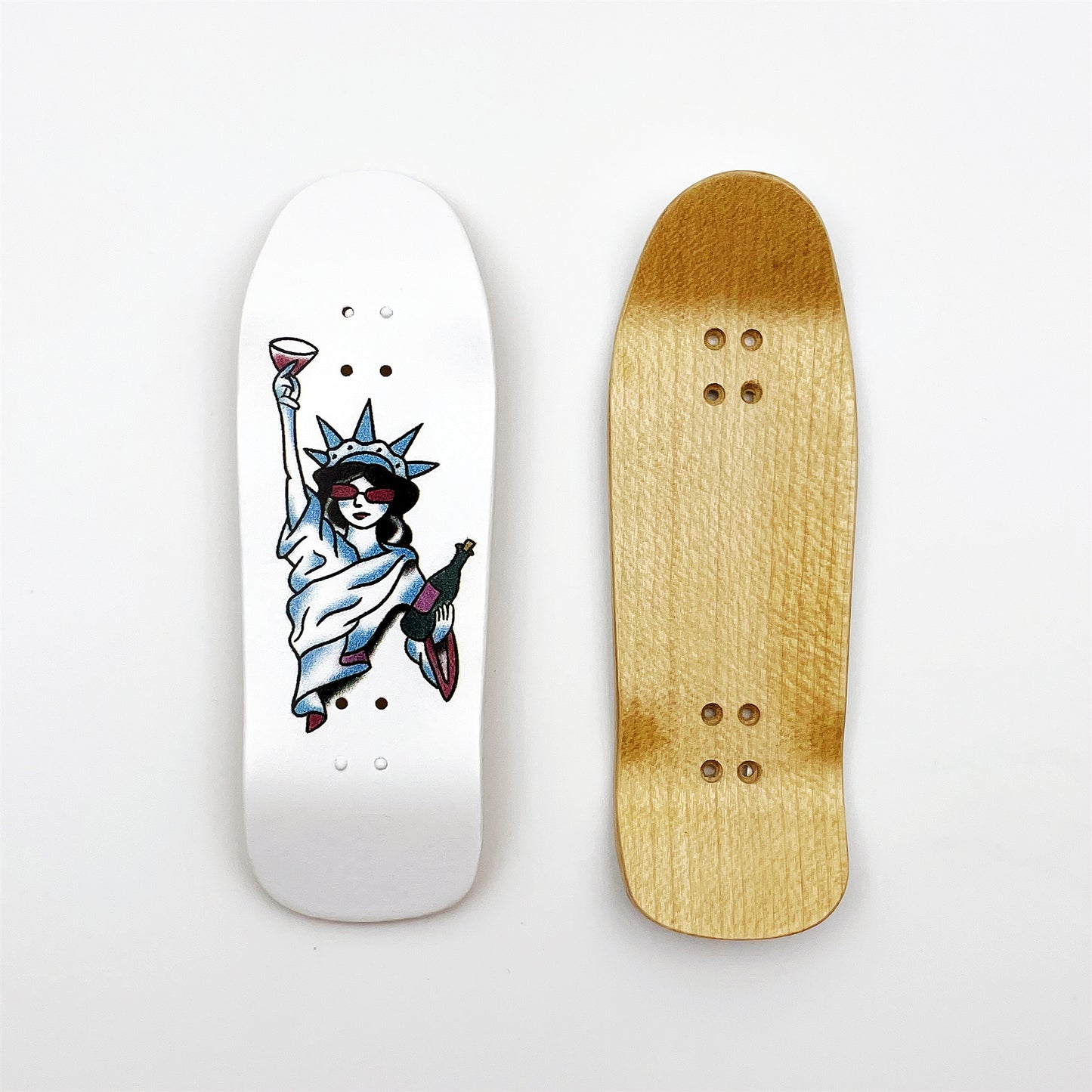 34mm Cruiser Fingerboard Deck Low Kick