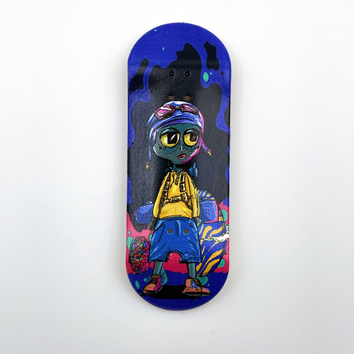 34mm Pro Fingerboard Deck High Kick Deep Concave