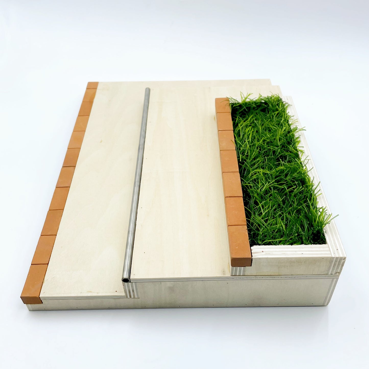 Wood Fingerboard Obstacles 3 Level Steps