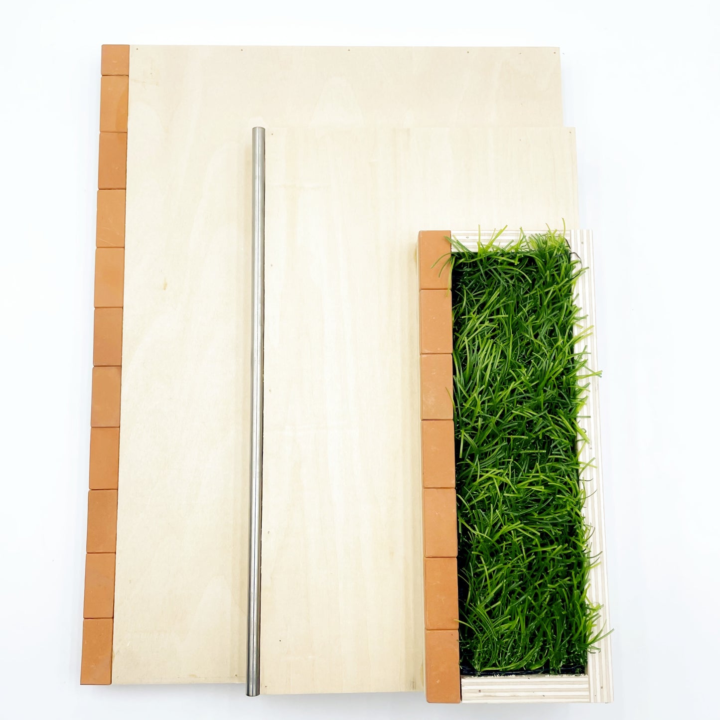 Wood Fingerboard Obstacles 3 Level Steps