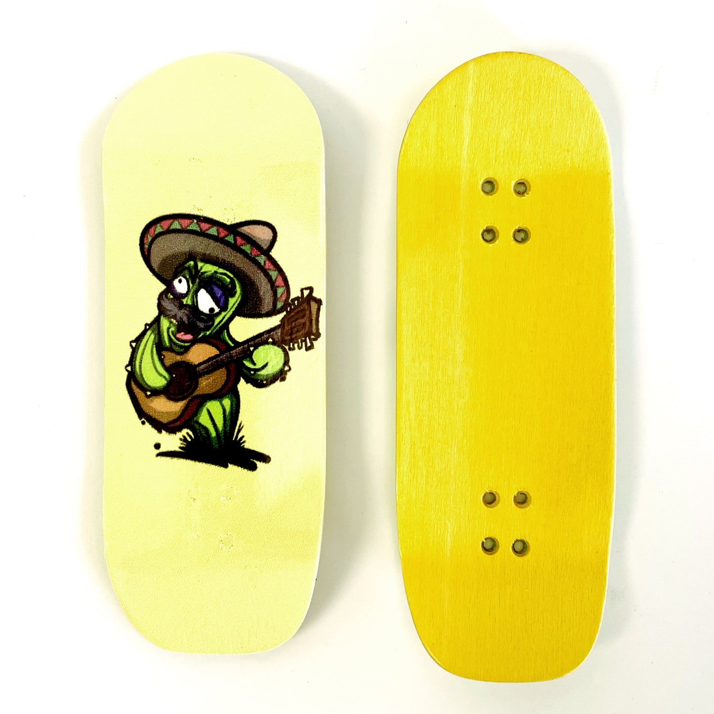 35mm Pro Fingerboard Wood Deck Square Shape