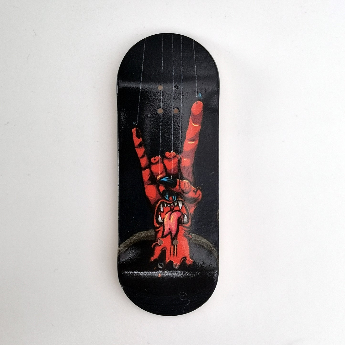34mm Pro Fingerboard Deck High Kick Deep Concave