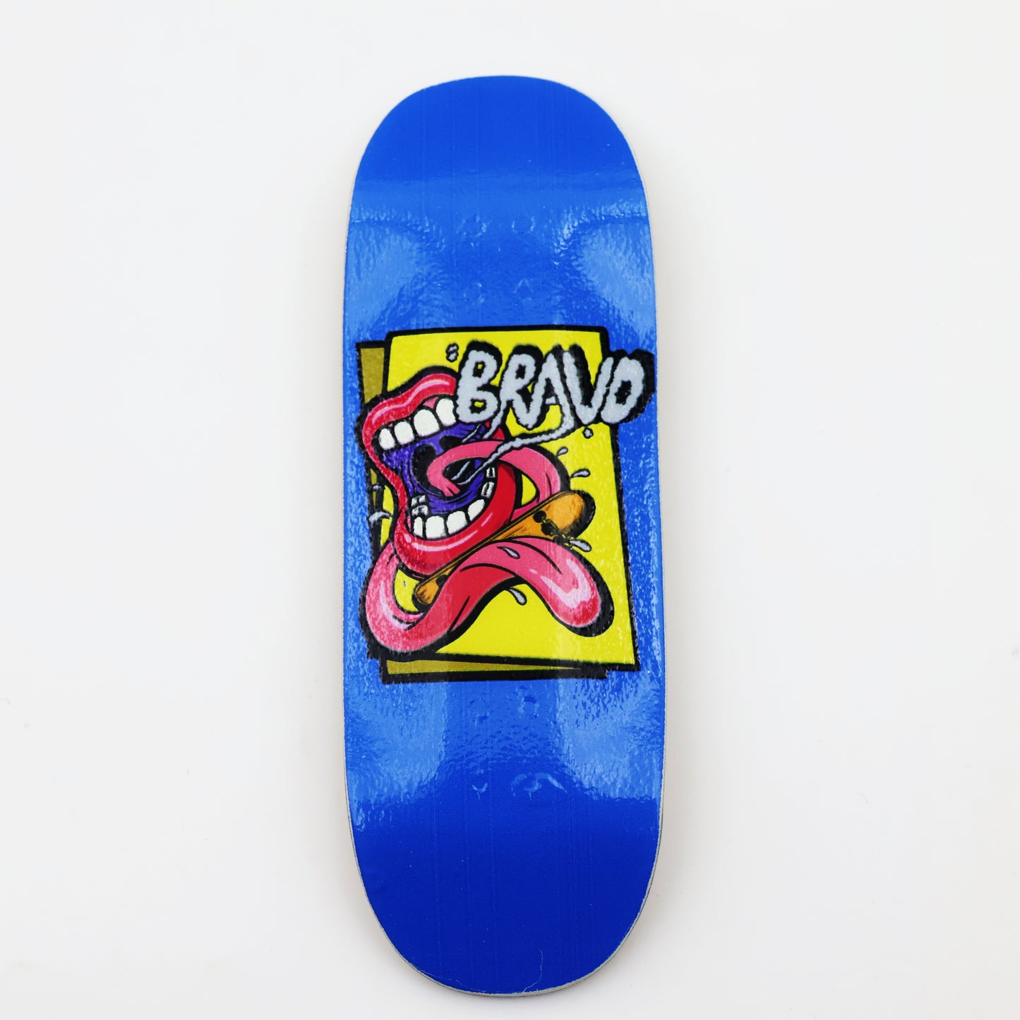 33mm Fingerboard Deck Street Shape High Kick with Graphic