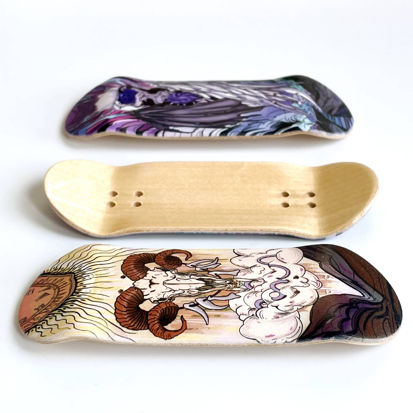 32mm Fingerboard Deck 12 Constellations Deep Concave