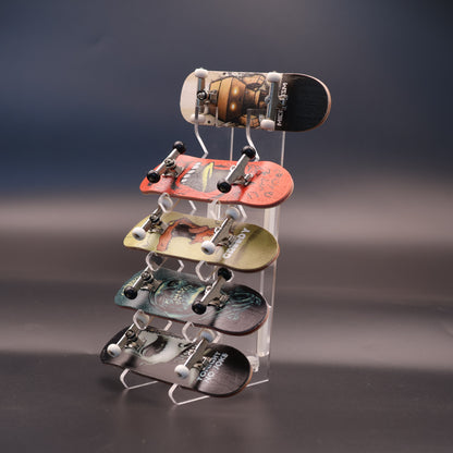 Fingerboard Display Rack Transparent Acrylic Storage Stand